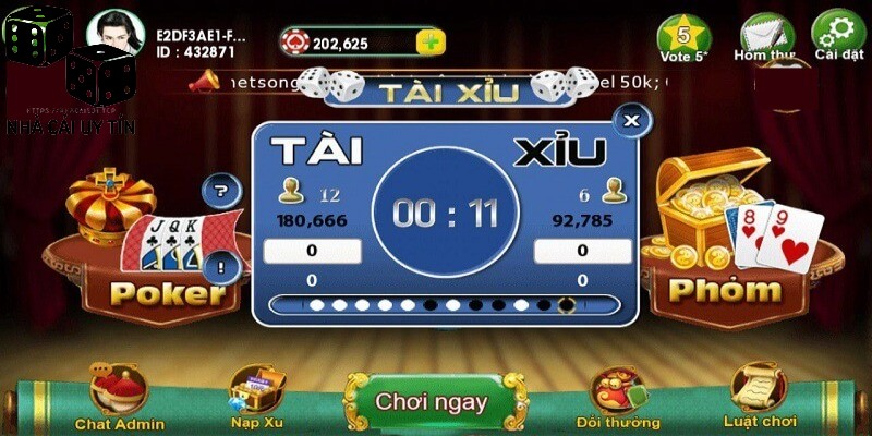 Hình thức đặt cược vào cửa Ba trong tài xỉu