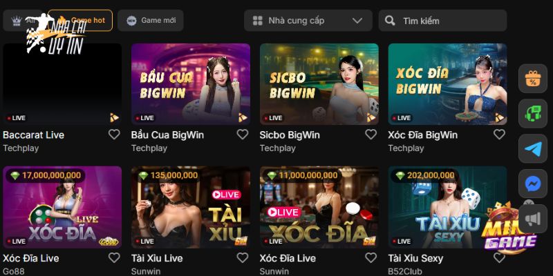 Kho game cá cược với nhiều ưu đãi cực khủng cho người mới